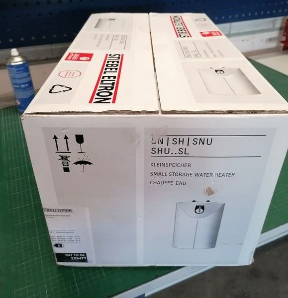 Stiebel Eltron B-Ware Warmwasserspeicher SH 15 SL 2 kW (reine Verpackungsmängel, siehe Pic)