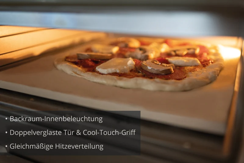 Luigi Pizzaofen + Pizzastein & Pizzaschieber