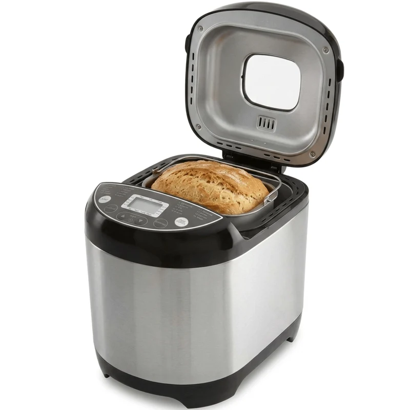 Brotbackautomat NUTRI-BREAD-MAKER (B) Edelstahl 19 Programme, 3 Brotgrößen