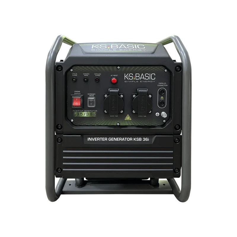 Neuheit: "Könner & Söhnen" Inverter-Generator KSB 36i 3.5kW Pnenn - Benzinmotor - 230V