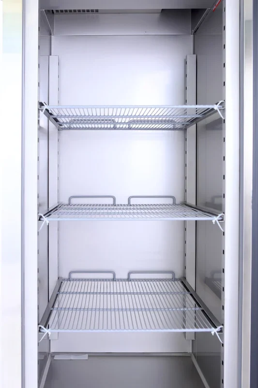 Gastro-Tiefkühlschrank 650 Liter, GN 2/1, Monoblock, Edelstahl