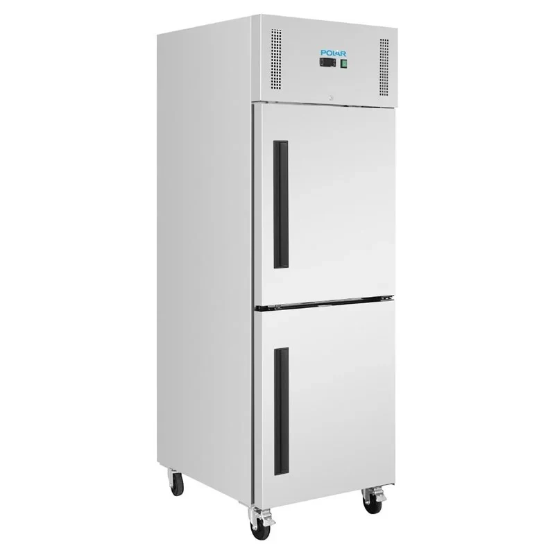 Polar Gastro-Kühlschrank Serie G 600 Liter, 2-türig, Edelstahl