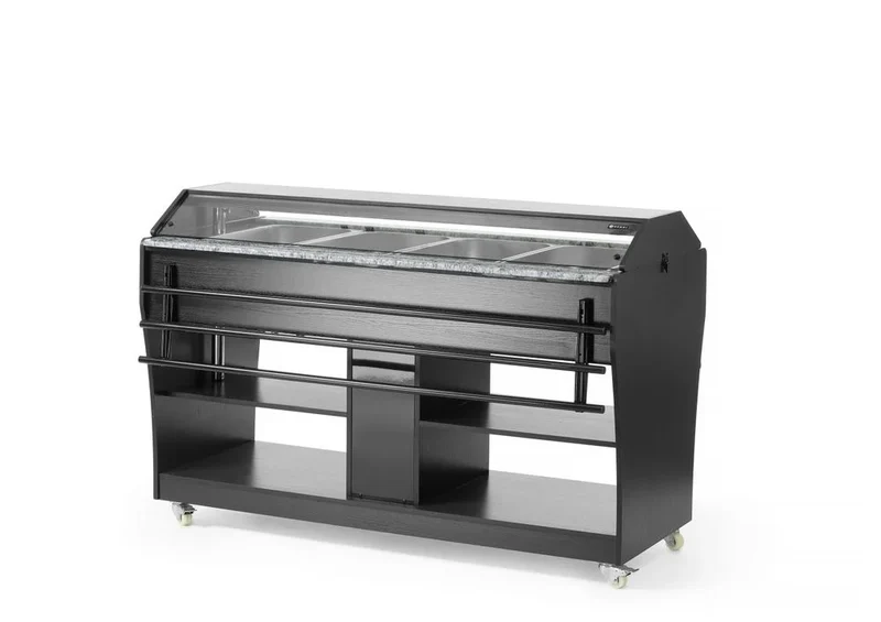 Hendi Warmbuffet , 4 x GN 1/1, fahrbar