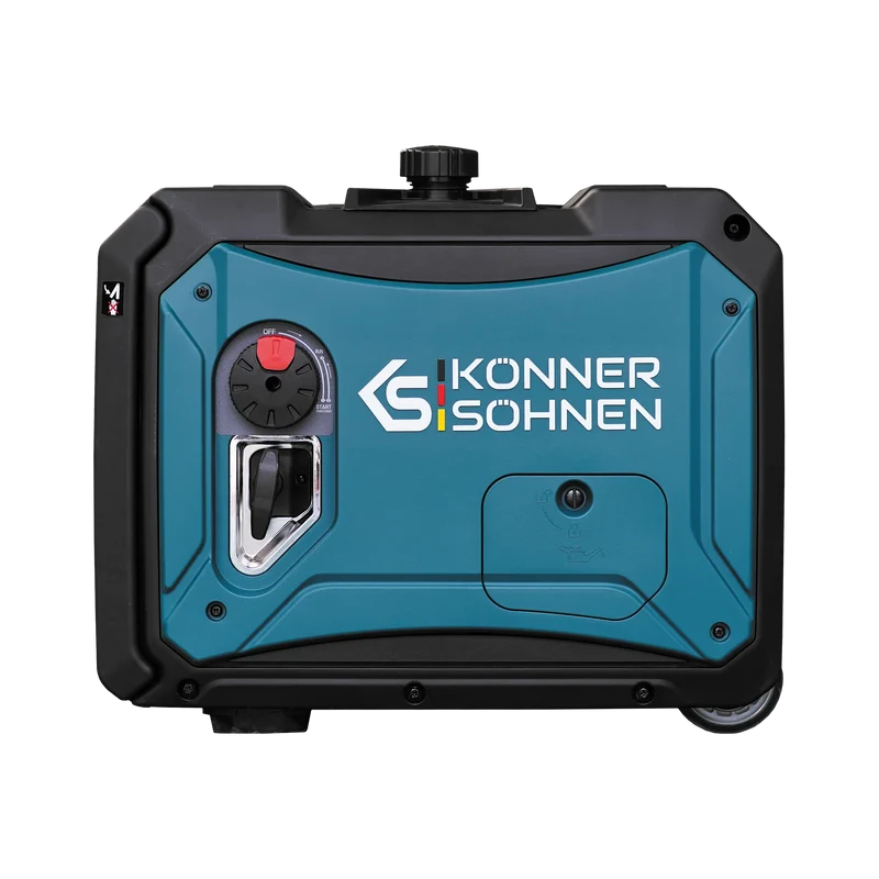 "Könner & Söhnen" LPG/Benzin-Inverter-Generator KS 4000iEG S - 4kW Nennleistung - Benzin / Gas Motor - 230V