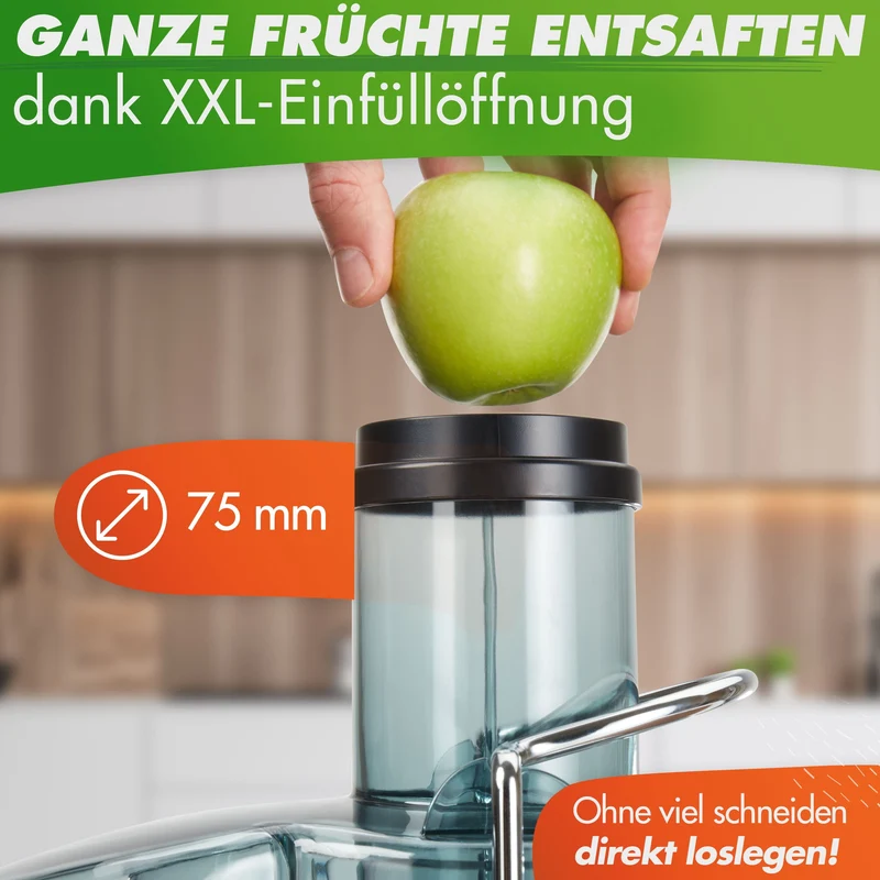 QUICK-JUICER MAX + NUTRI-BLENDER Smoothie-Maker | Spar-Bundle