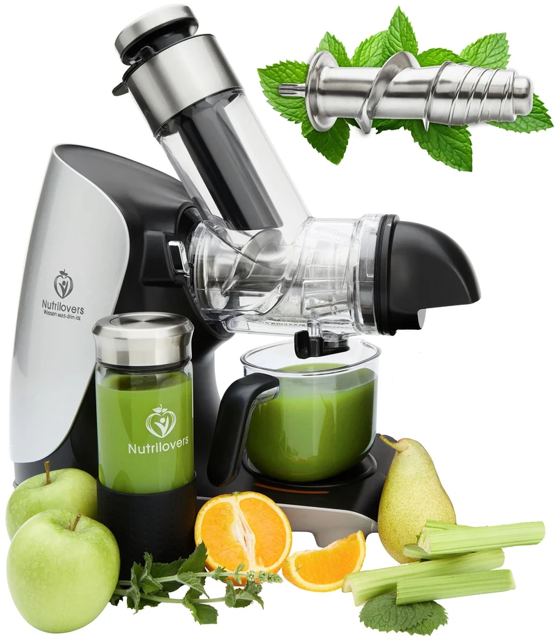 GREEN-PRESS MAX Slow Juicer + NUTRI-BLENDER Smoothie-Maker | Spar-Bundle