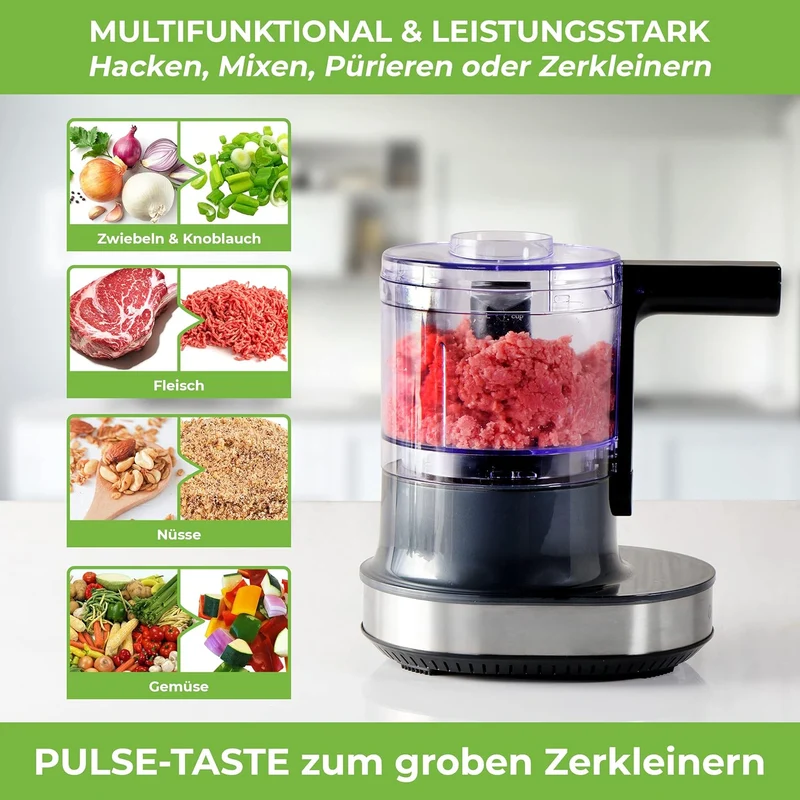 QUICK-JUICER & NUTRI-CHOPPER 4D - Entsafter & Zerkleinerer | Spar-Bundle