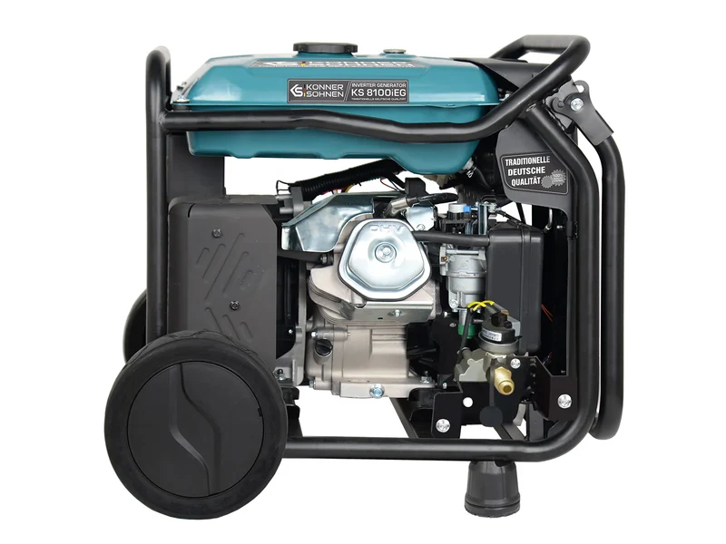 "Könner & Söhnen" LPG/Benzin-Inverter-Generator KS 8100iEG - 8kW Nennleistung - Gas-/Benzinmotor