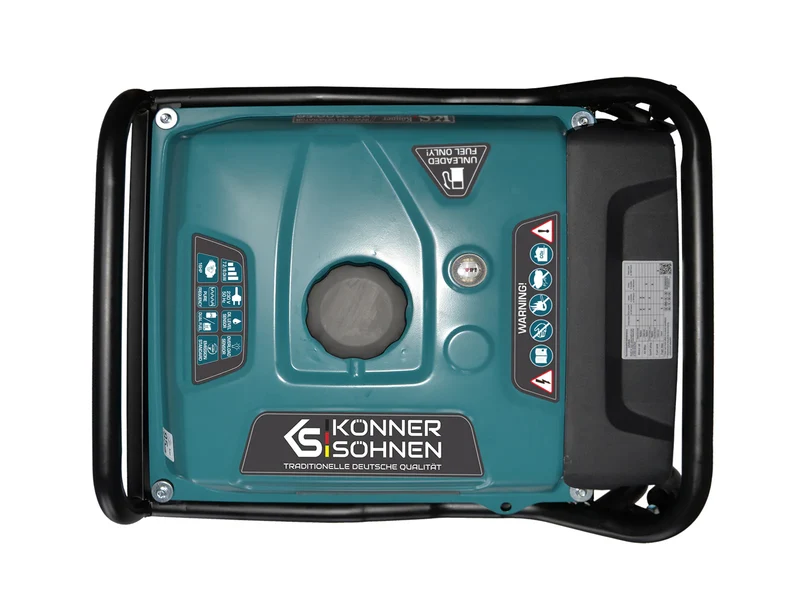 "Könner & Söhnen" LPG/Benzin-Inverter-Generator KS 8100iEG - 8kW Nennleistung - Gas-/Benzinmotor