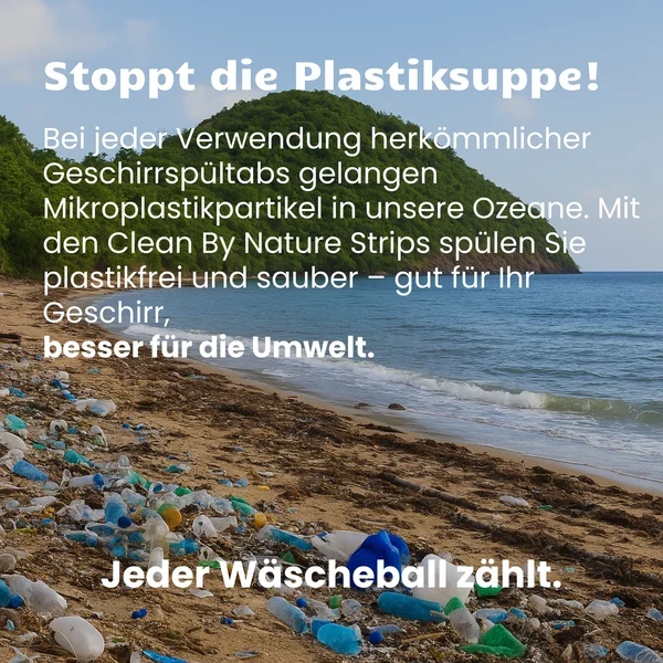 Umweltfreundliche Spülmaschinenstreifen 40er Pack