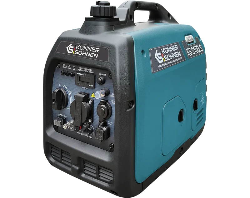 "Könner & Söhnen" Inverter-Generator KS 3100i S - 2.8kW Nennleistung - Benzinmotor - 230V