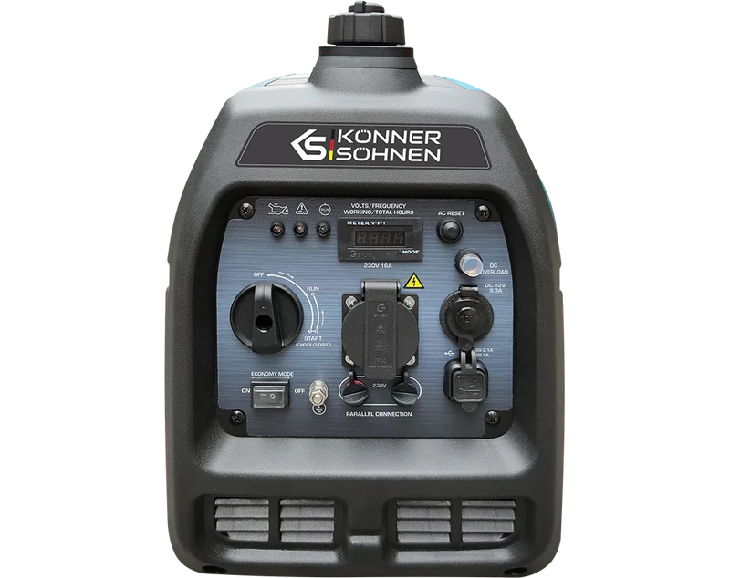 "Könner & Söhnen" Inverter-Generator KS 3100i S - 2.8kW Nennleistung - Benzinmotor - 230V