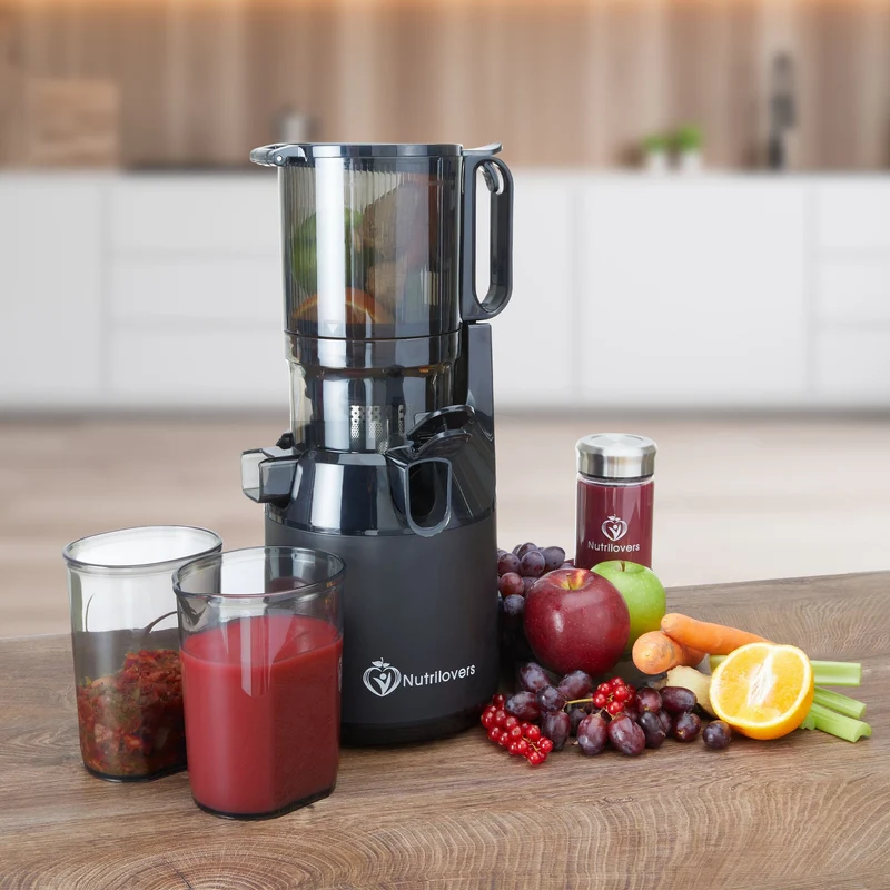 NUTRI-PRESS MAX Slow Juicer + NUTRI-ICE MAKER Eiswürfelmaschine | Spar-Bundle