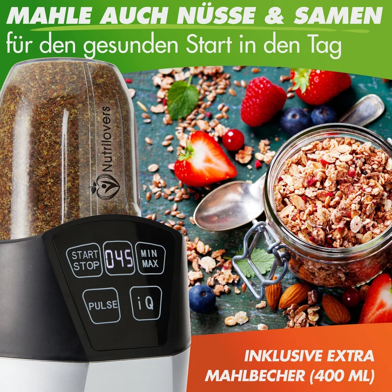 Smoothiemaker NUTRI-BLENDER Standmixer to go 1000W mit Auto IQ