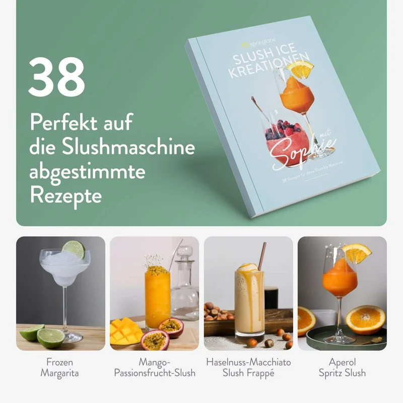Slush-Eismaschine Sophie 2 Liter - Anthrazit oder Weiß