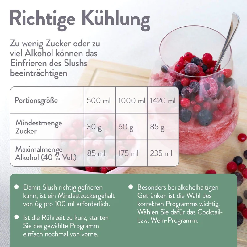Slush-Eismaschine Sophie 2 Liter - Anthrazit oder Weiß