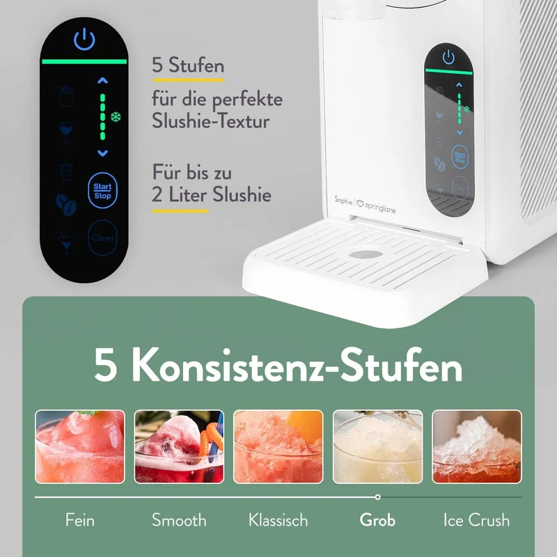 Slush-Eismaschine Sophie 2 Liter - Anthrazit oder Weiß