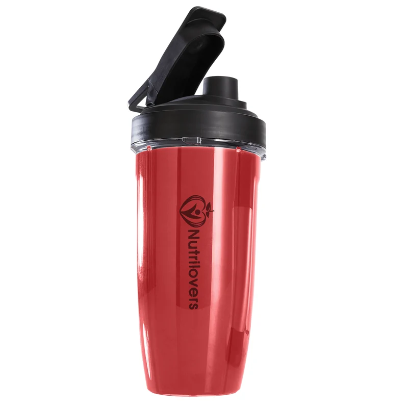 Becher zum Blenden, groß (0,8 Liter) MIT Trinkkappe | NUTRI-BLENDER NEW Smoothiemaker