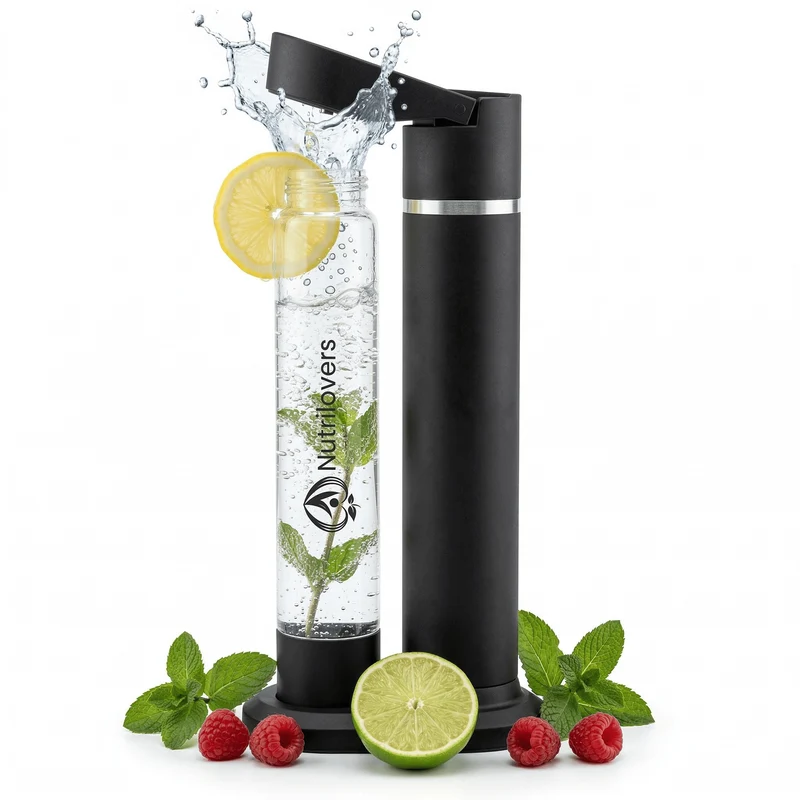NUTRI-STREAM Wassersprudler mit Extra Flaschen - Wähle dein Bundle!