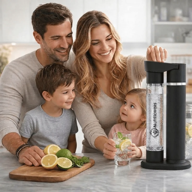 NUTRI-STREAM Wassersprudler mit Extra Flaschen - Wähle dein Bundle!