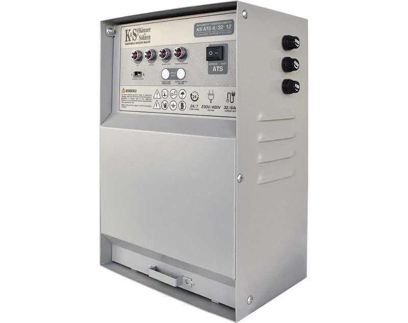 "Könner & Söhnen" Generator KS 12-1E 1/3 ATSR - 8/11.25 kVA Nennleistung - Benzinmotor - 230/400V
