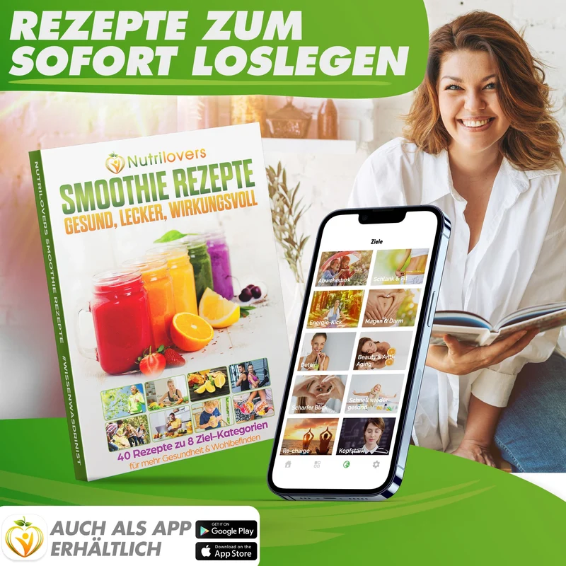 NUTRI-BLENDER GLAS (B) Standmixer mit Glasbehälter, 1300W, 3 Programme inkl. Rezeptbuch