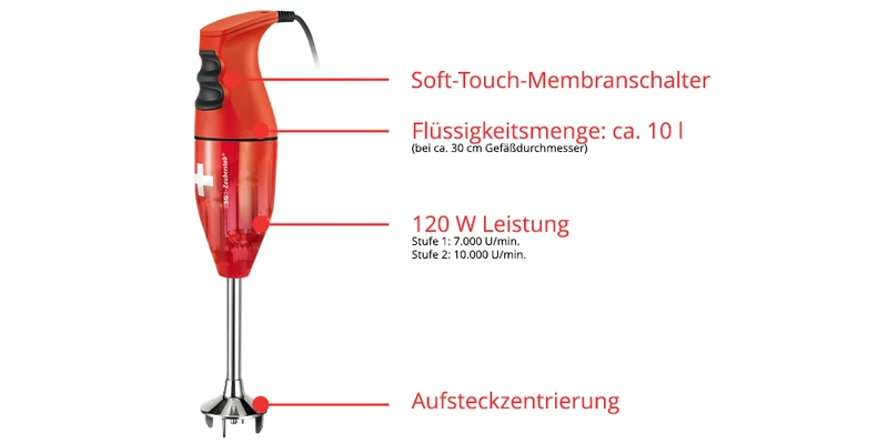 ESGE-Zauberstab Set E120 Select Rot