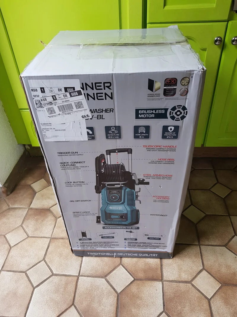 "Könner & Söhnen" Hochdruckreiniger KS PW160V-BL