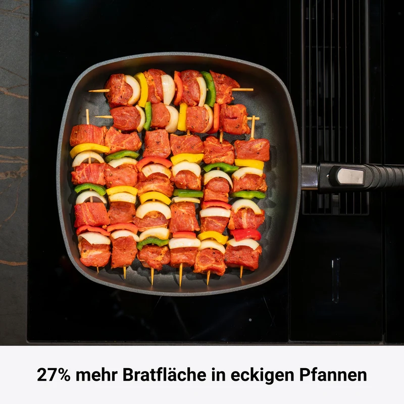 Schmorpfanne eckig