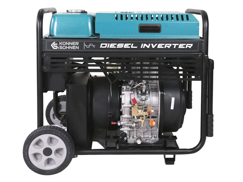 "Könner & Söhnen" Inverter-Generator KS 9500iDЕ ATSR - 9.5kW Nennleistung - Dieselmotor - 230V