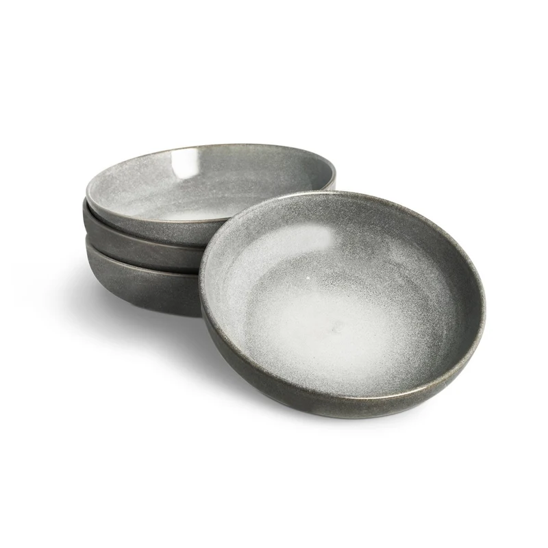 Geschirr-Set Misty Cliff 24-tlg., Steingut Tafelservice für 4 Personen