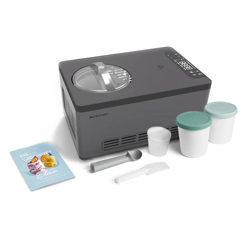 Eismaschine Elisa 2,0 Liter - Anthrazit oder Silber