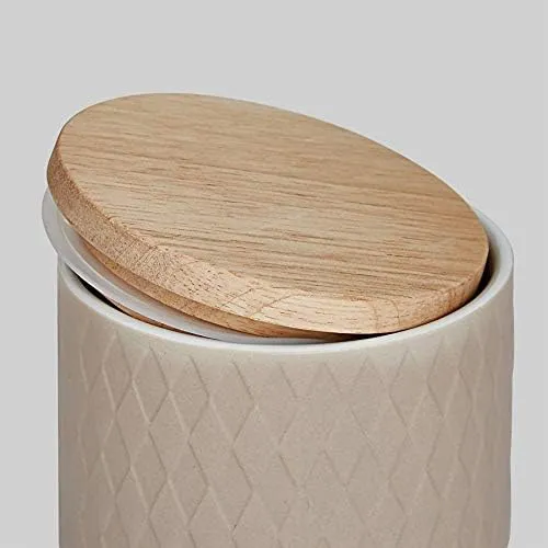 Keramik Vorratsdosen Nordic Reef 4er Set - Grün, Sand