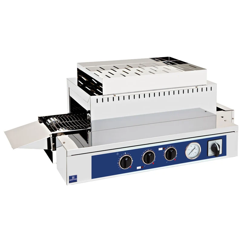 Mastro Durchlauftoaster mit Geschwindigkeitsregler, Kammer 375x75 mm
