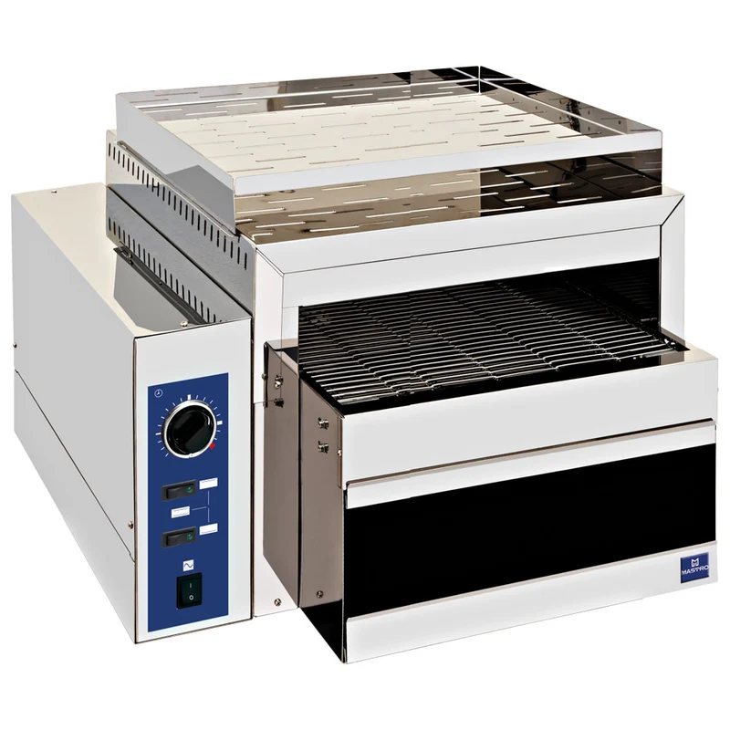 Mastro Durchlauftoaster mit Geschwindigkeitsregler, Kammer 375x75 mm