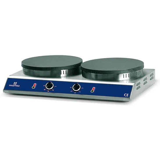 Mastro Elektro-Crêpegerät, 2x ø 350 mm - RESTPOSTEN