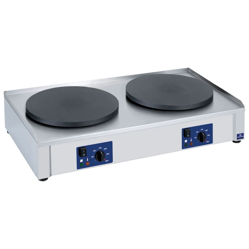 Mastro Elektro-Crêpegerät, 2x ø 400 mm