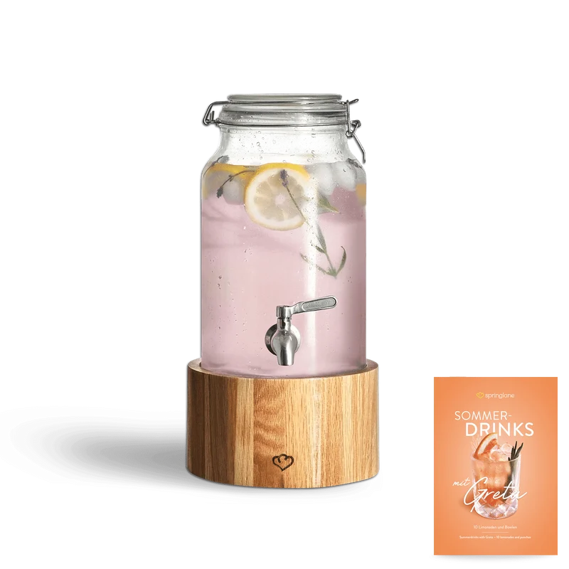 Greta - Glas Getränkespender