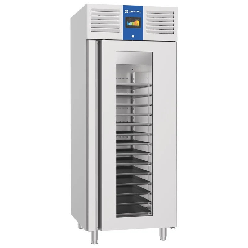 Mastro Gärschrank mit Glastür 28x 40x60 cm, -20°C/+40°C