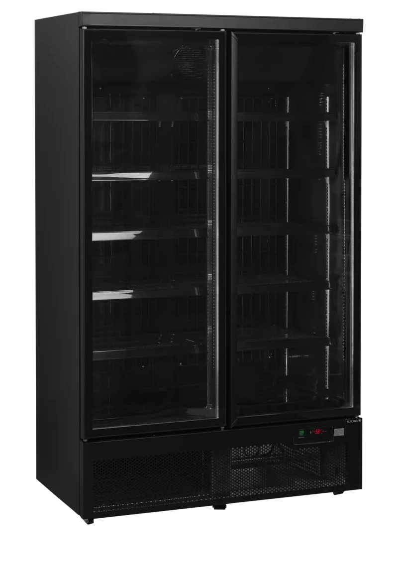 Tefcold Displaygefrierschrank Atom Maxi F2DBB, schwarz