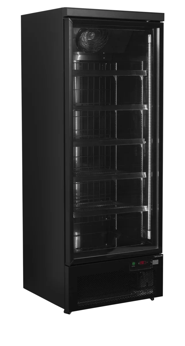 Tefcold Displaygefrierschrank Atom Maxi F1DBB, schwarz