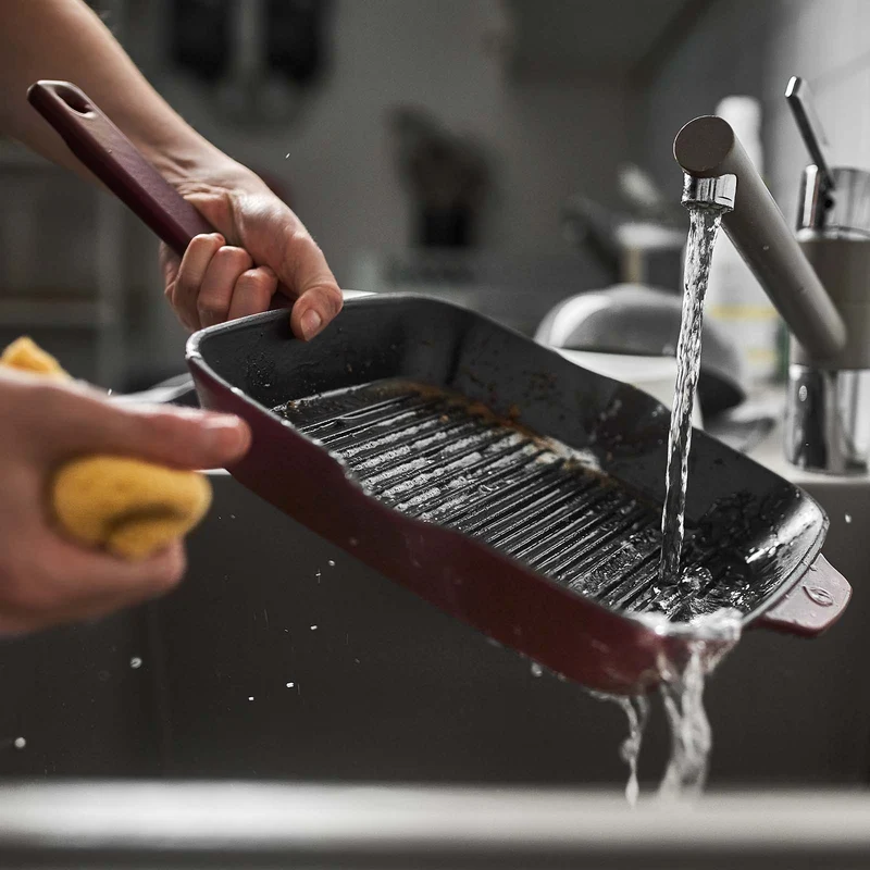 Gusseisenpfanne 26cm emailliert, für alle Herdarten inkl. Induktion