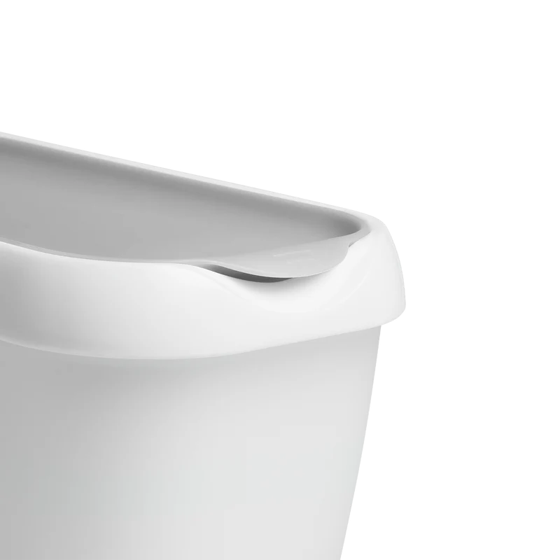2er-Set Eisbehälter 1 L, 28 x 10 x 10 cm, BPA-frei - Grau/Weiß
