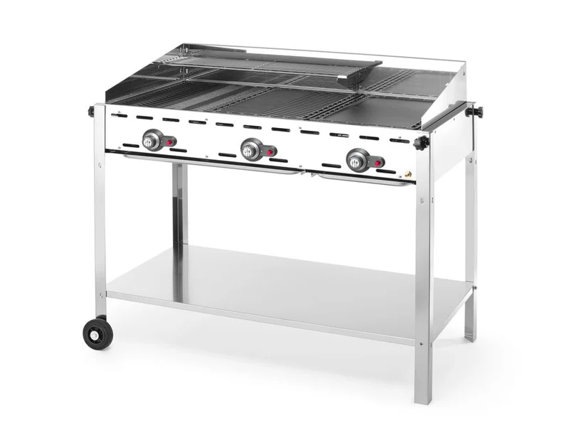 HENDI Grillsystem Green Fire mit 3 Brennern