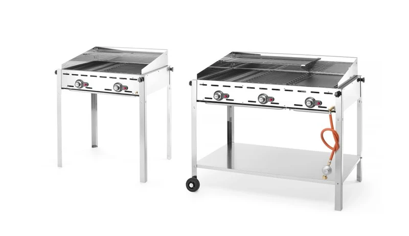 HENDI Grillsystem Green Fire mit 3 Brennern