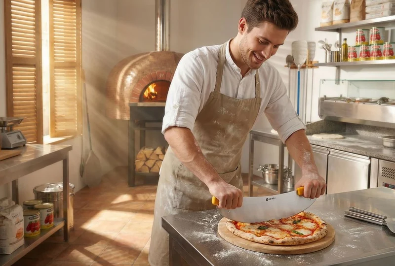 HENDI Pizza-Wiegemesser