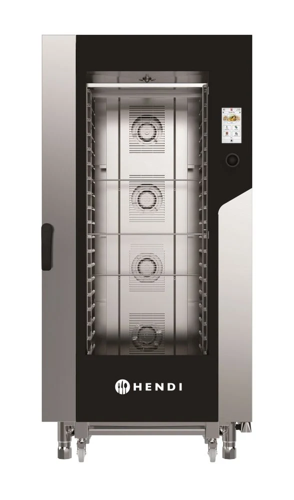 HENDI Konvektionsdampfgarer, TOUCH 20x GN 1/1