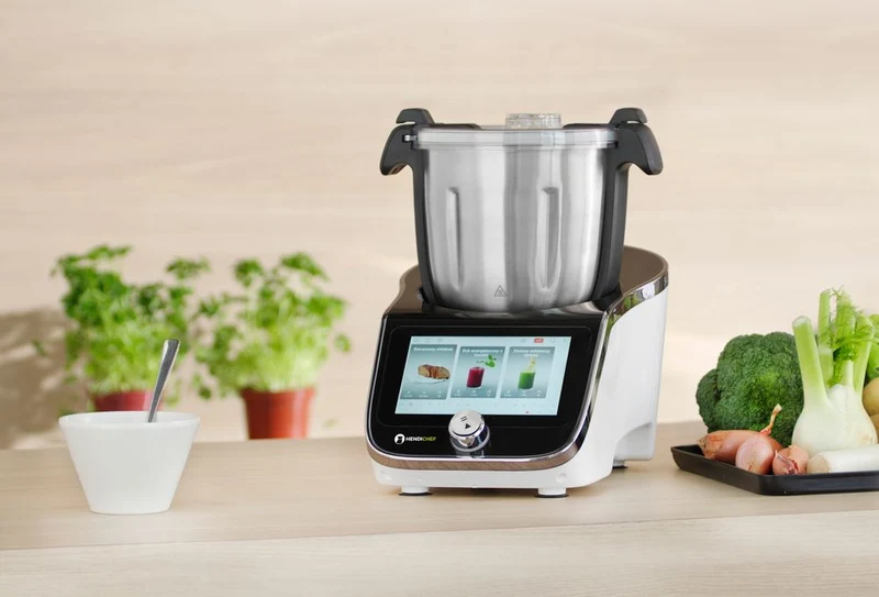 HENDI Multifunktions-Küchenmaschine HENDICHEF, weiß