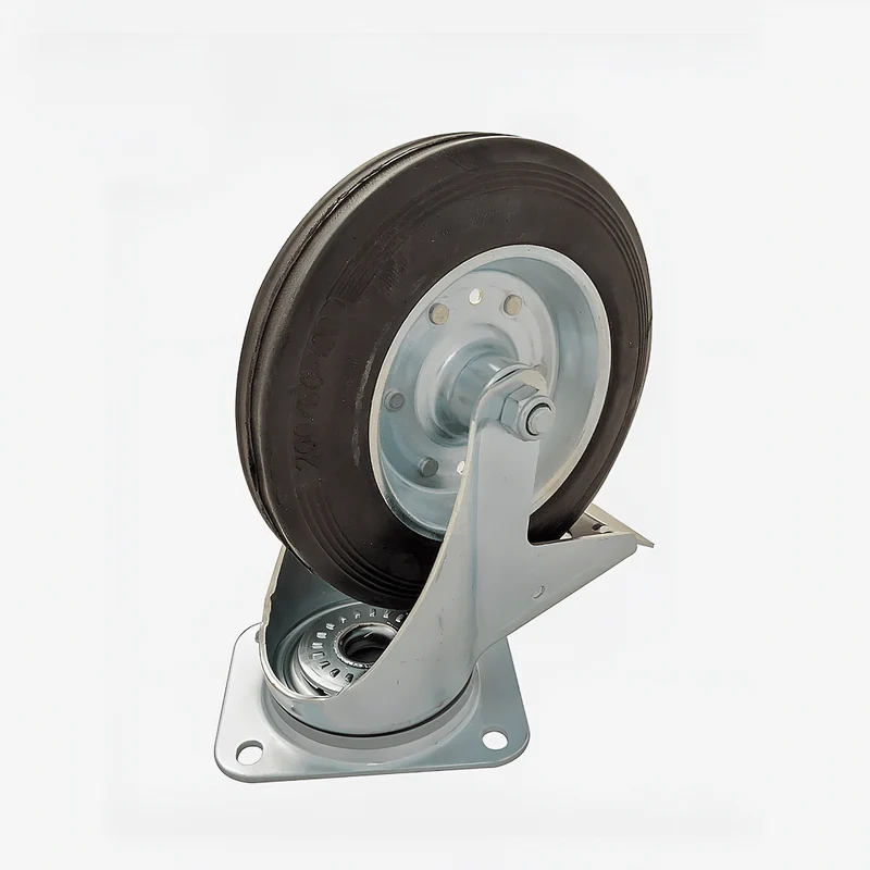 KSF Lenkrolle Ø125mm mit Feststellbremse