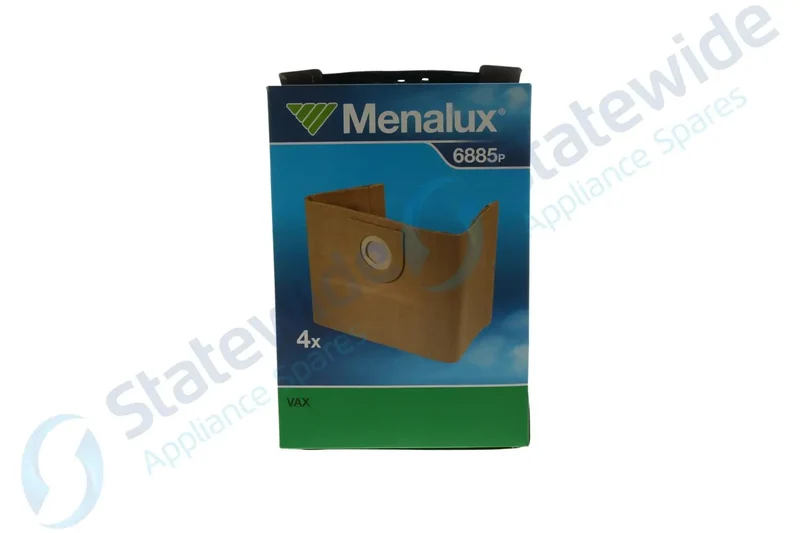 MENALUX VAX 2000/4000 Vacuum PAPER BAGS (4 Pack)-NON Genuine